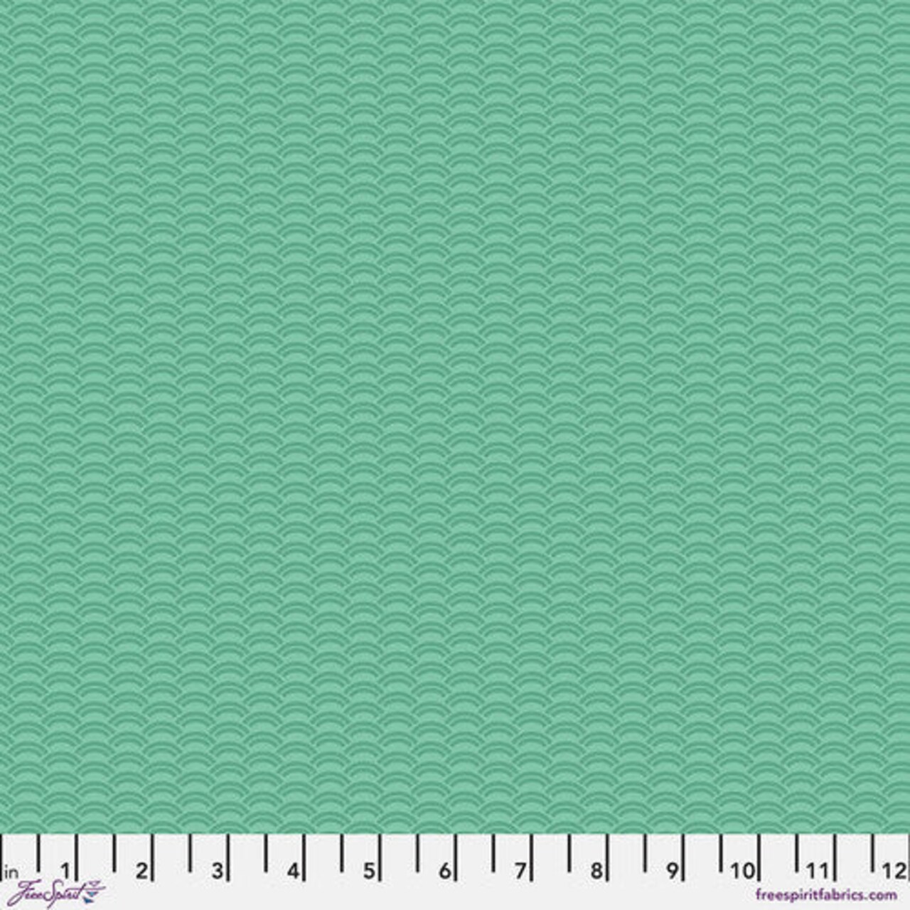 Fabric FreeSpirit Jade Crescent Chromatics by the Quarter Yard PWFS061.JADE